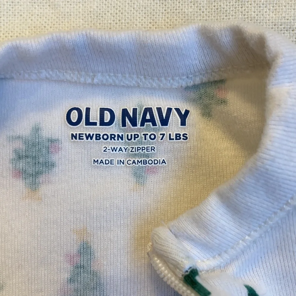 Old Navy Christmas Footie